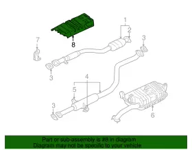 28798-2D100 HYUNDAI Heat Shield #2