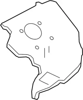 14450-5CA1A INFINITI Heat Shield #3