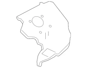 14450-5CA1A INFINITI Heat Shield