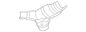 20511EG303 INFINITI Exhaust Heat Shield