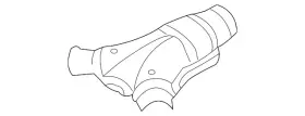 20516EG303 INFINITI Exhaust Heat Shield