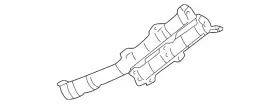 205301W201 INFINITI Heat Shield