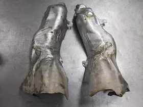 8W939A462BB JAGUAR Exhaust Manifold Heat Shield Pace #3