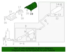 28795-M6000 KIA Rear Shield #2