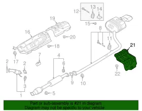 28796-C1000 KIA Muffler Shield Protector Heat Rear Optima #2