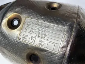 07L251356 LAMBORGHINI Gallardo Right Exhaust Heat Shield #2