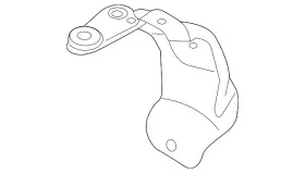 LR161654 LAND-ROVER Turbocharger Mount Heat Shield