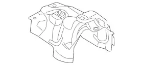 LR171968 LAND-ROVER Exhaust Heat Shield