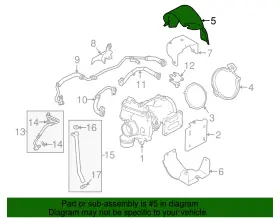 LR174652 LAND-ROVER Turbocharger Mount Heat Shield #2