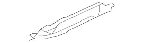 WFZ500120 LAND ROVER Shield Rear
