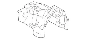 LR094088 LANDROVER Land Upper Shield Rover