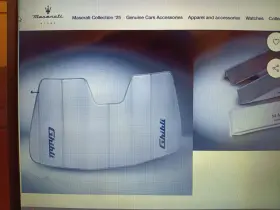 940000741 MASERATI Ghibli Uvs Heat Shield Sunshade