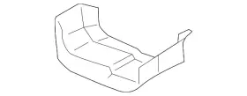 AJY1-40-862 MAZDA Exhaust Heat Shield Tribute