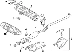 BCJM-56-452B MAZDA Center Shield