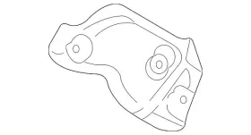 L3K9-13-380 MAZDA Exhaust Manifold Heat Shield CX-7 #2