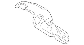 LFK9-13-390A MAZDA Exhaust Manifold Heat Shield