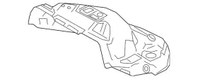 PEG8-13-390A MAZDA Heat Shield CX-3