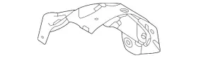 SH71-13-3H0 MAZDA Catalytic Converter Heat Shield CX-5