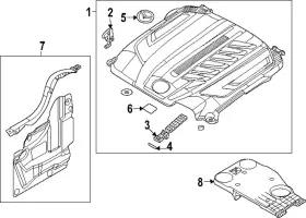 T301-10-2X0A MAZDA Insulator