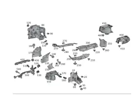 172-682-73-00 MERCEDES Shielding