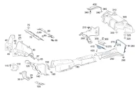 177-682-50-00 MERCEDES Shielding CLA35
