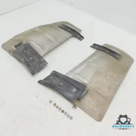2116800120 MERCEDES Rear Exhaust Muffler Head Shield Panel