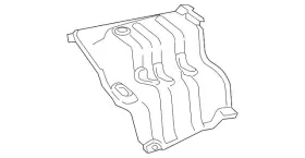213-680-04-22 MERCEDES Heat Shield