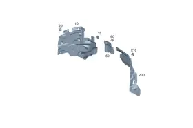 232-680-26-00 MERCEDES Screening Plate