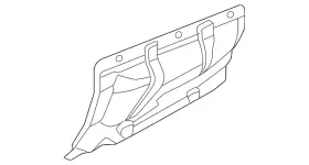 236-680-92-02 MERCEDES Heat Shield