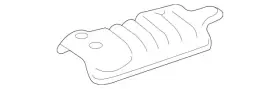 906-491-38-30 MERCEDES Heat Shield