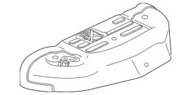 1555A166 MITSUBISHI Heat Shield Lancer