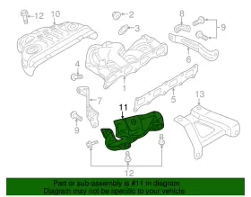 1555A279 MITSUBISHI Lower Cover #2