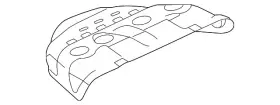 1555A402 MITSUBISHI Exhaust Manifold Heat Shield