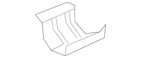 1570A621 MITSUBISHI Intermediate Pipe Shield