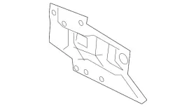 5374A012 MITSUBISHI Floor Pan Heat Shield