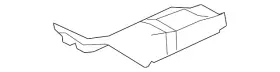 5374A103 MITSUBISHI Floor Pan Heat Shield
