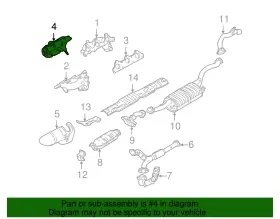 MR323255 MITSUBISHI Manifold Cover #2