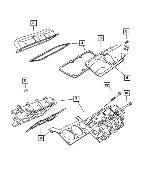 06501648 MOPAR Hex Flange Head Screw Wrangler