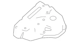 16590-3KA1C NISSAN Heat Shield