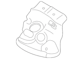 16590-6RA0A NISSAN Heat Shield Rogue
