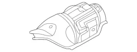 20850-6RA0A NISSAN Upper Shield Rogue
