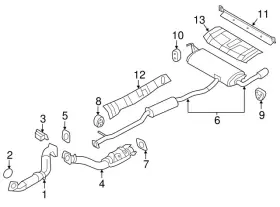 74758-4CL0A NISSAN Heat Insulator Front Floor Rogue