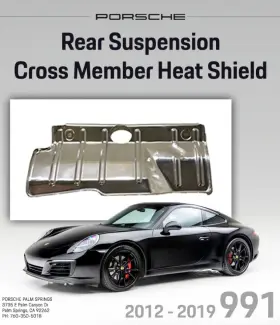 000.043.304.76 PORSCHE Rear Suspension Member Heat Shield 911