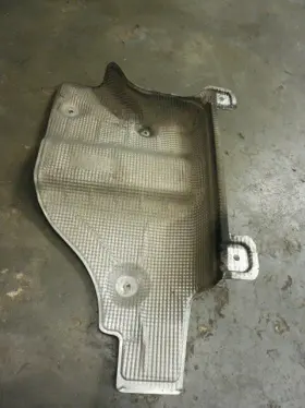 7L0825681 PORSCHE Front Rear Exhaust Heat Shield Turbo
