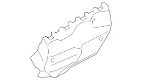 970-111-038-03 PORSCHE Heat Shield