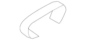 987-505-811-01-9B1 PORSCHE Heat Shield Cayman