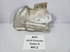 99150547902 PORSCHE Rear Driver Bumper Cover Heat Shield 911 #2