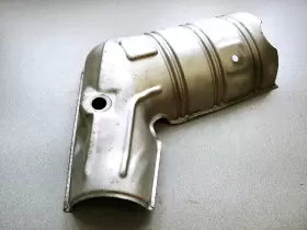 99611342200 PORSCHE Left Cat Muffler Heat Shield Boxster #3