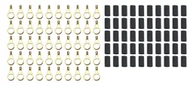 57-461-50 QUICKCAR RACING PRODUCTS Ring Terminal Gauge Wire