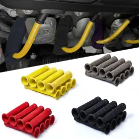705735261824 SFOEZDC Spark Plug Wire Boot Covers Heat 3000